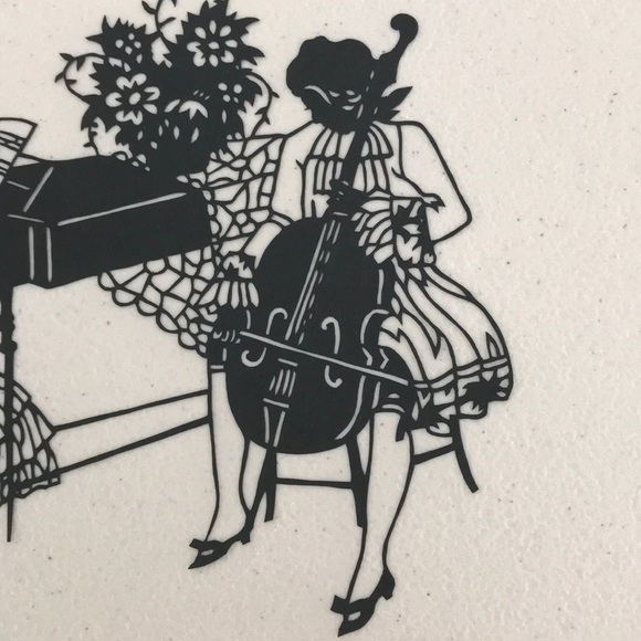 💖 Handmade PaperCut Silhouette Scherenschn… - Picture 2 of 7